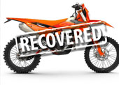 Recovered Stolen KTM Motorcycle