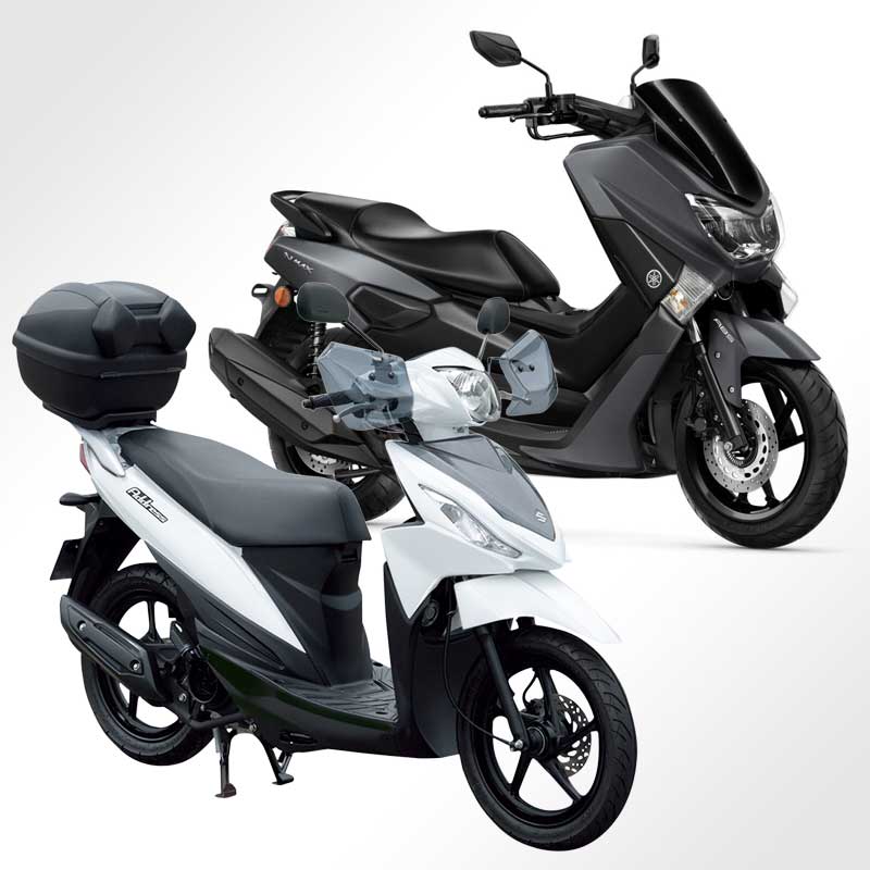Security and Marking System for all types of Scooter and Mopeds